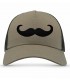 Casquette brodée avec le logo Moustache